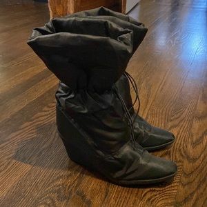 Vintage Dolce Vita Sherpa Lined Wedge Snow Boots 8.5